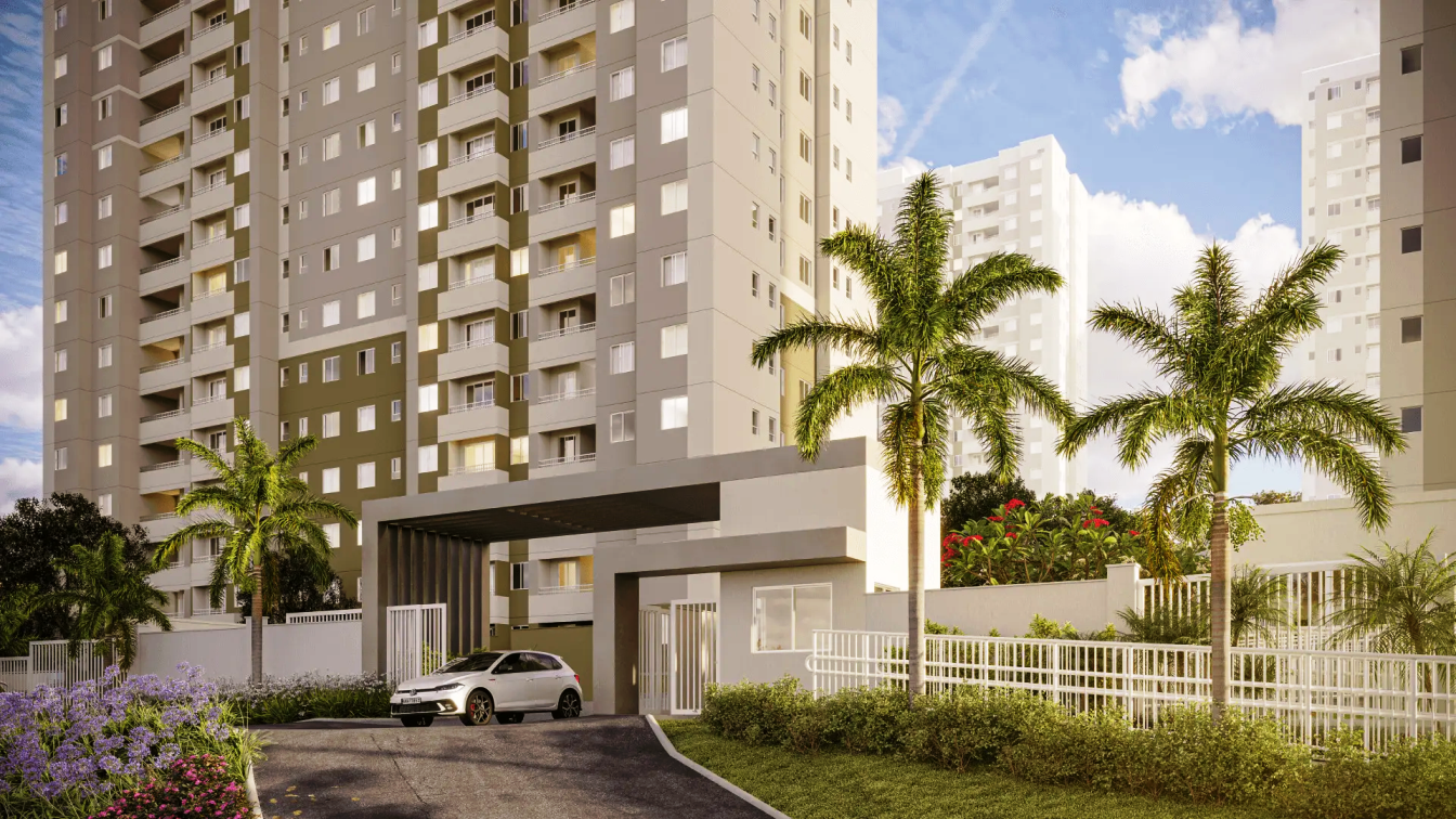 Floratta Condomínio Clube -  1, 2 e 3 Qtos -  28,07 m² | 67,40 m²